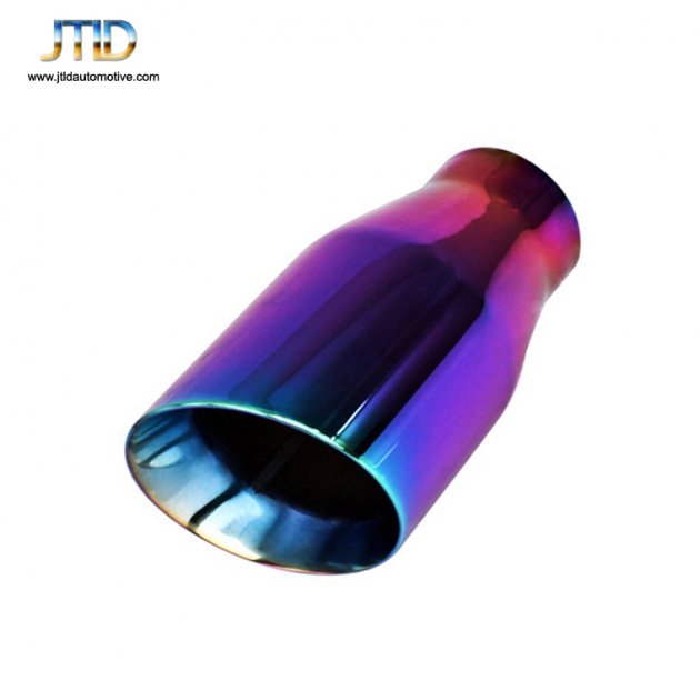 JTS-001P  Stainless Steel purple EXHAUST TIP