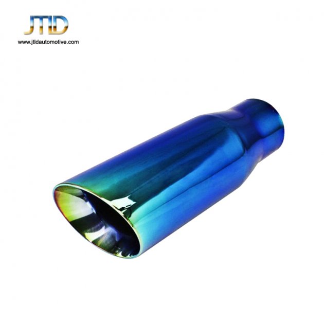  JTS-002U Stainless Steel blue EXHAUST TIP