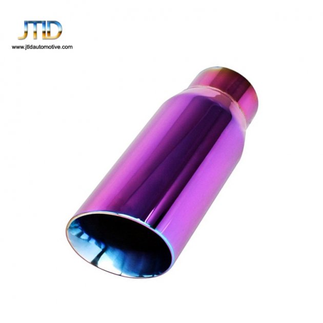 JTS-043P Stainless Steel purple EXHAUST TIP