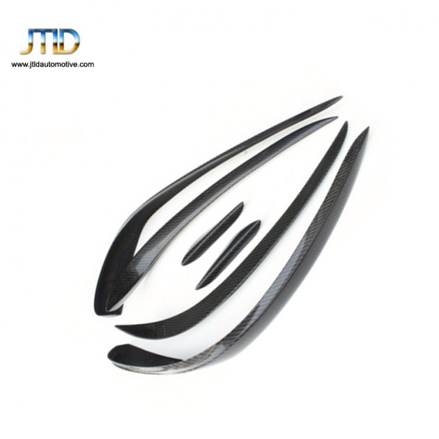 JT1-BENZ016 Front Bumper Canards Glossy FOR BENZ  CLA Class W117