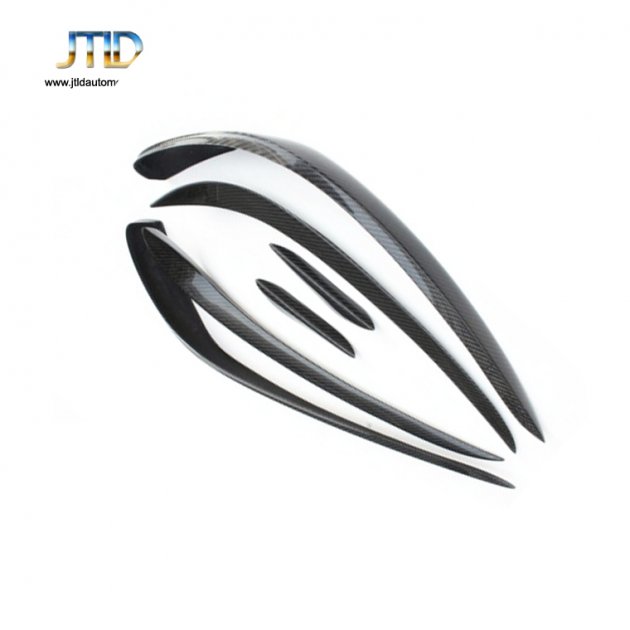 JT1-BENZ035 Front Bumper Canards Glossy FOR BENZ E Class W207