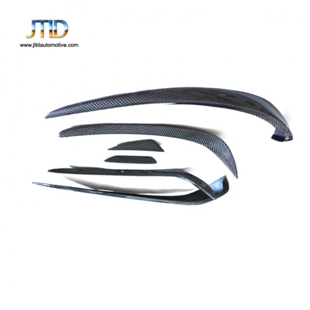 JT1-BENZ001  Front Bumper Canards Glossy FOR BENZ  A Class W176