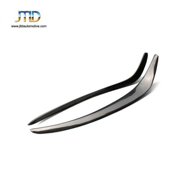 JT1-BENZ002 Front Bumper Canards Glossy FOR BENZ A Class W176