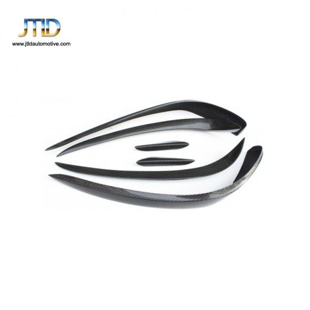 JT1-BENZ032  Front Bumper Canards Glossy  FOR BENZ E Class W212