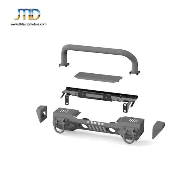 JTGFI-030 FOR Jeep wrangler  RR front bumper	(aluminum）