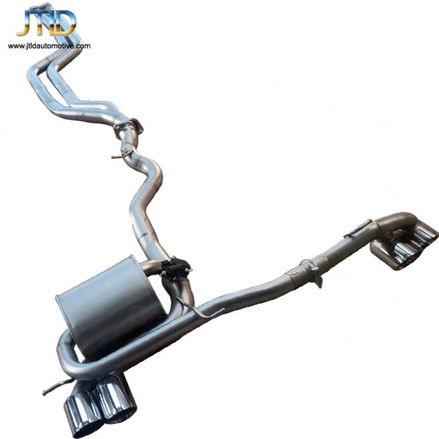 JTS-BM-308 Exhaust System For BMW E82 135i Sandblasting