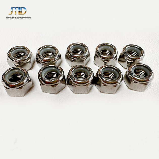 JTCL-043 SUS304 stainless steel DIN985 UNF M6 M8 Nylon nuts self locking nuts