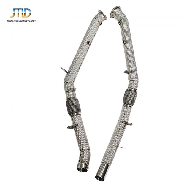 JTDBE-207 Exhaust Downpipe for Mercedes Benz W166 ML320 ML350 ML400 GLE400 3.0T