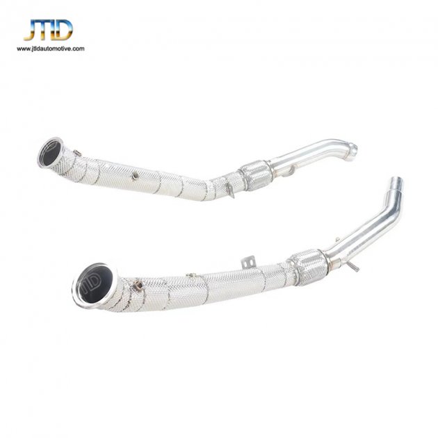 JTDBE-205 Exhaust DownPipe for benz ML400 W166 3.0T