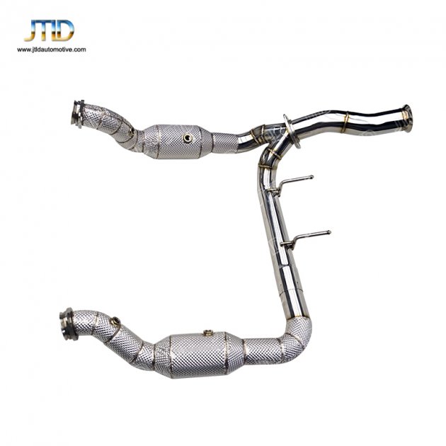 JTDFO-017 Exhaust DownPipe for Ford F-150 3.5T
