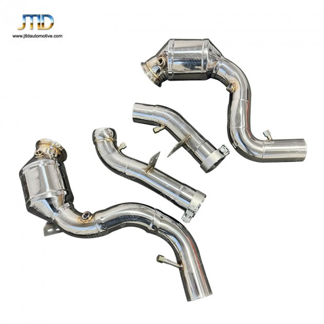 JTDBE-216 Exhaust DownPipe for Mercedes Benz GLE63 with OPF