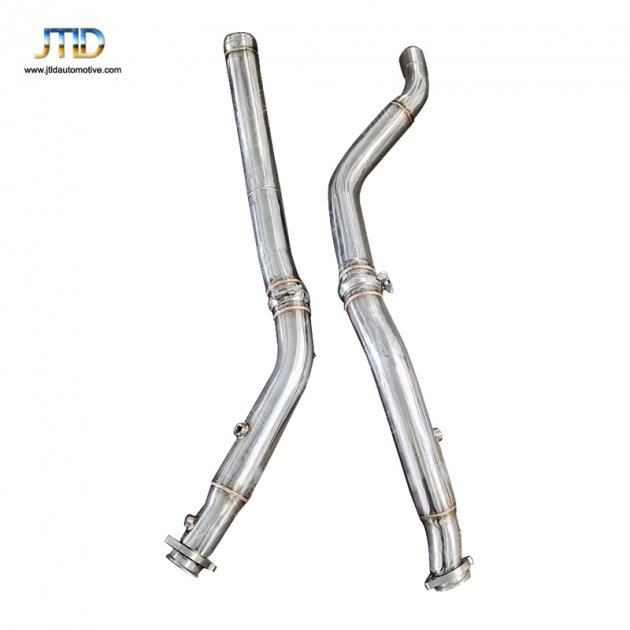 JTDBE-213 For 2016-2019 Mercedes GLE 63 AMG Front Race Pipes  W166