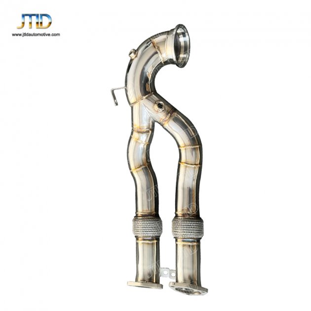 JTDAU-098 Exhaust DownPipe for AUDI RS3 2.5T front pipe 70mm with OPF