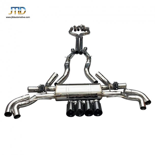 JTS-BM-381 For 2019+ BMW X5 X6 M50i M60i Valved Sport Exhaust System  G05 G06 X5 X6 M50i M60i  2021 x6 M50i 4.4 without OPF