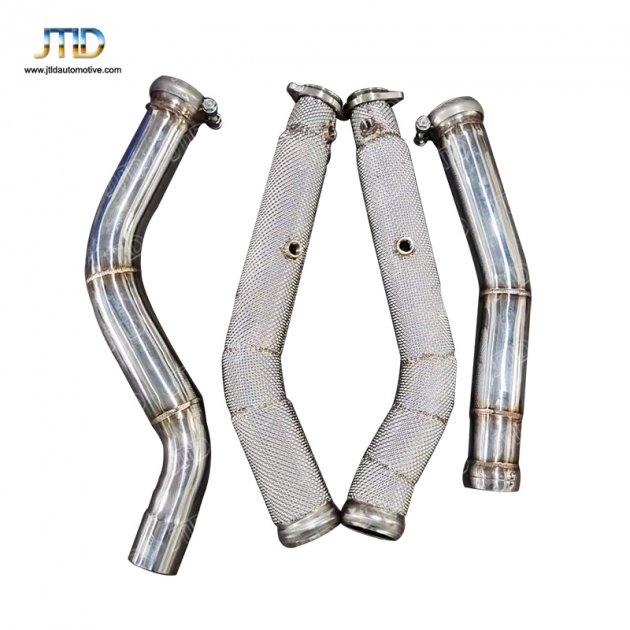 JTDBE-221 Exhaust DownPipe for 2016-2019 Mercedes GLE63 AMG W166