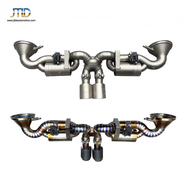 JTS-PO-154 Exhaust System for Porsche 992 GT3RS 2023 with OPF