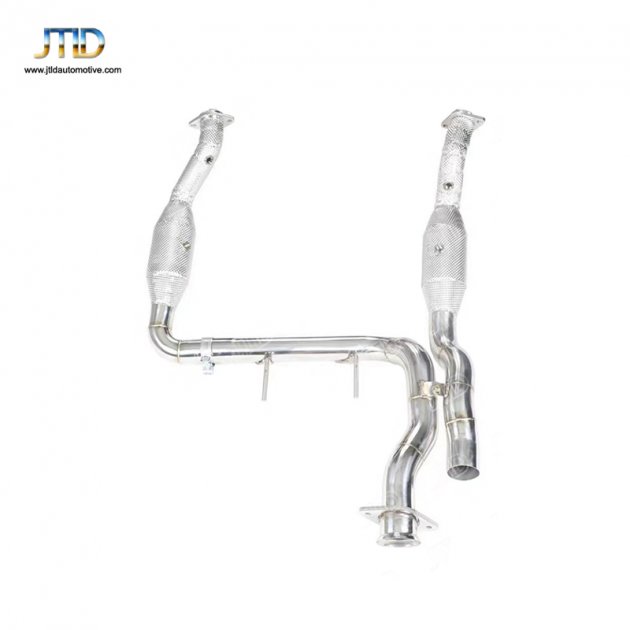 JTDFO-018 Exhaust DownPipe for Ford F150 RAPTOR 2017-UP V6 422Ps310 KW 3.5TT