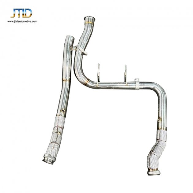 JTDFO-019 Exhaust DownPipe for Ford F150 RAPTOR 2017-UP V6 422Ps310 KW 3.5TT