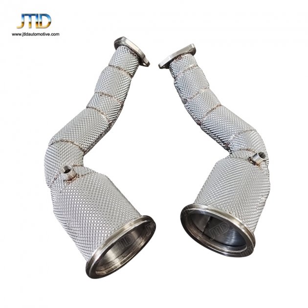 JTDAU-105 Exhaust DownPipe for 2019+ AUDI RS6 RS7 C8 4.0T NON OPF