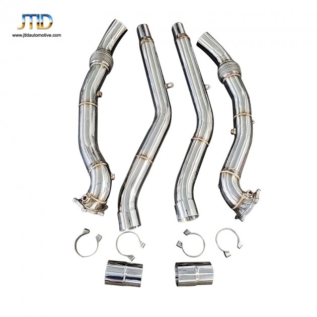 JTDAU-106 Exhaust DownPipe for AUDI RS6 RS7 C7