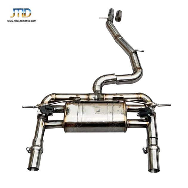 JTS-AU-226 Exhaust System for 2016-2023 Audi TT TTS Valved Sport Exhaust System  MK3 2.0 4WD TT TTS