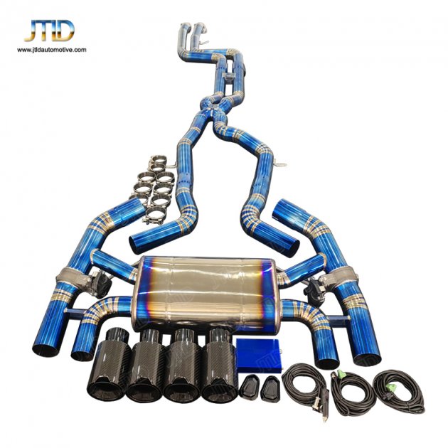 JTS-BM-422 Exhaust System for 2016-2021 BMW M2 competition F87