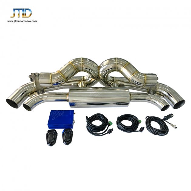 JTS-PO-158 Exhaust System for PORSCHE 911 CARRERA 992911  992 TURBO S