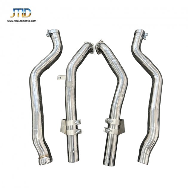 JTDBE-239 Exhaust DownPipe for 2014 benz e63 amg w212 4matic AWD 5.5  v8