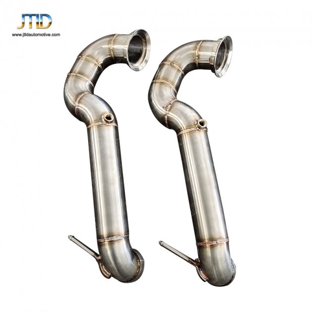 JTDBE-240 PERFORMANCE Catless downpipe for Meredes Benz M139 W176 2.0T AMG A45 CLA45 GLA45 Downpipe 2019+