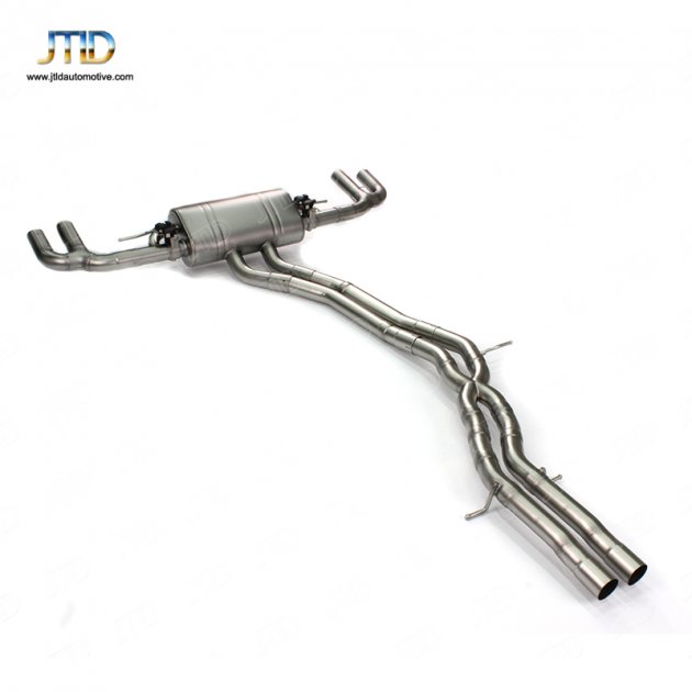 JTS-PO-162 VALVED EXHAUST CATBACK MUFFLER for PORSCHE CAYENNE COUPE 9YB 2019+ 3.0T