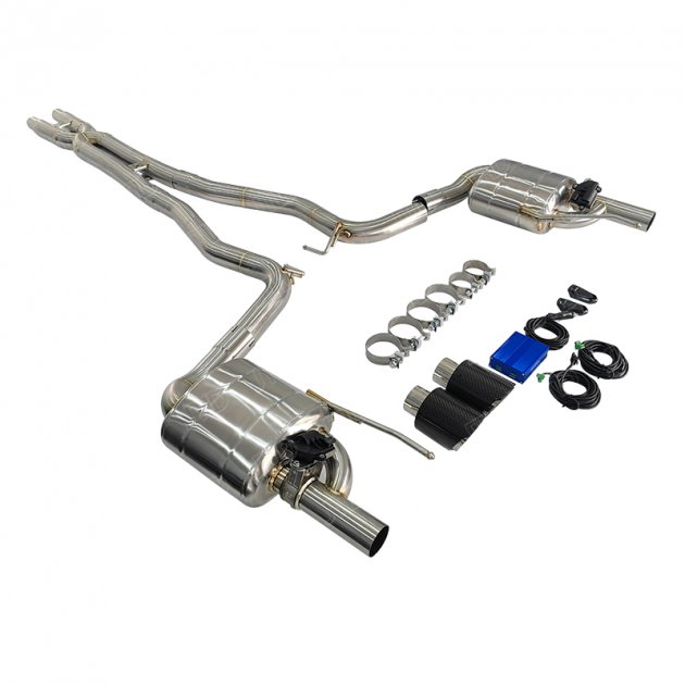 JTS-FO-051 Ford Mustang GT S550 Valved Sport Exhaust System