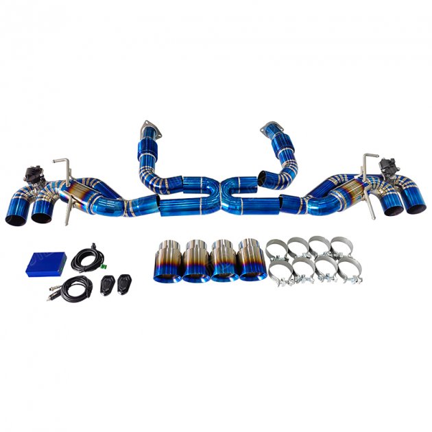 JTS-C8-035 Exhaust System for Chevrolet Corvette c8