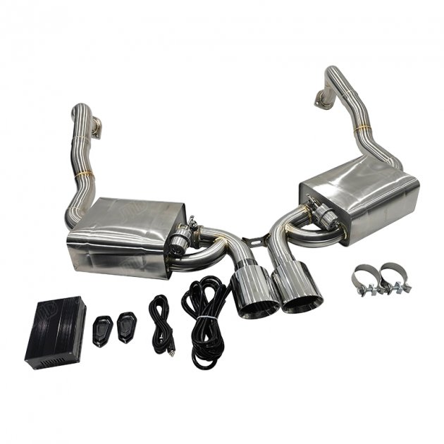 JTS-PO-168 Exhaust system for Porsche 981