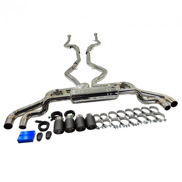 JTS-BM-475 Exhaust System for 2011 BMW X6 E71 E72