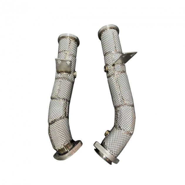 JTDBE-249 RACE DOWNPIPE FOR MERCEDES BENZ C43 C400 C450 E43 E400 E450 GLC43 WITH M276 ENGINE