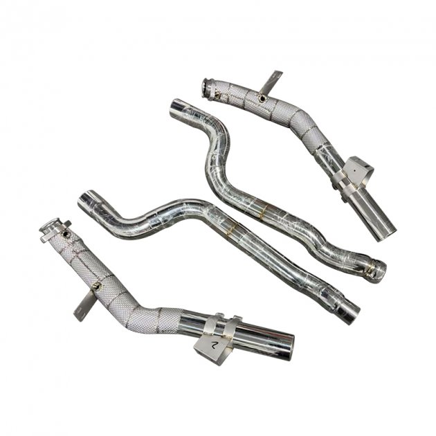 JTDBE-251 Exhaust DownPipe for 2012-2018  CLS550 4.7L v8 M278 with opf