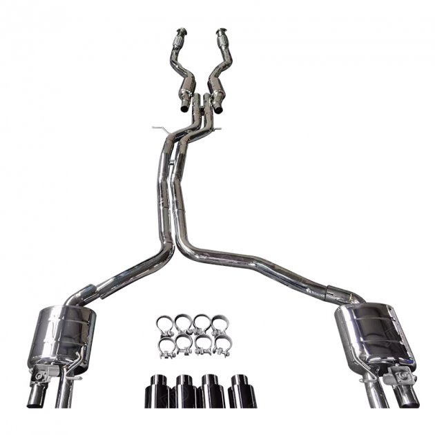 JTS-AU-242 Exhaust System for 2016 Audi S7 c7.5 c7 4.0T