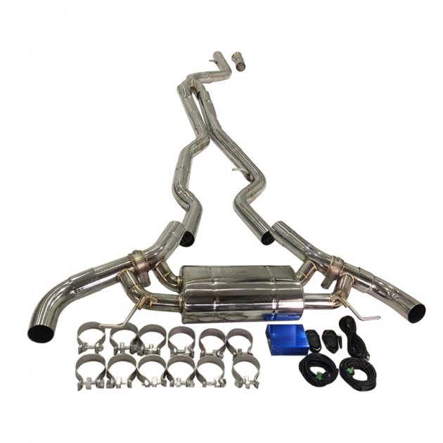 JTS-BM-496 Exhaust System for 2022+ BMW M240I G42 no OPF